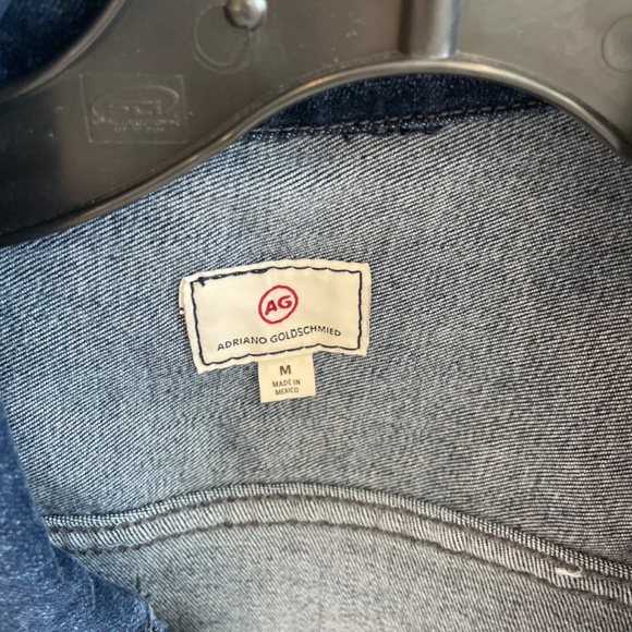 AG Denim Robyn Jean Jacket, Size Medium, Pinnacle Blue - Picture 5 of 6